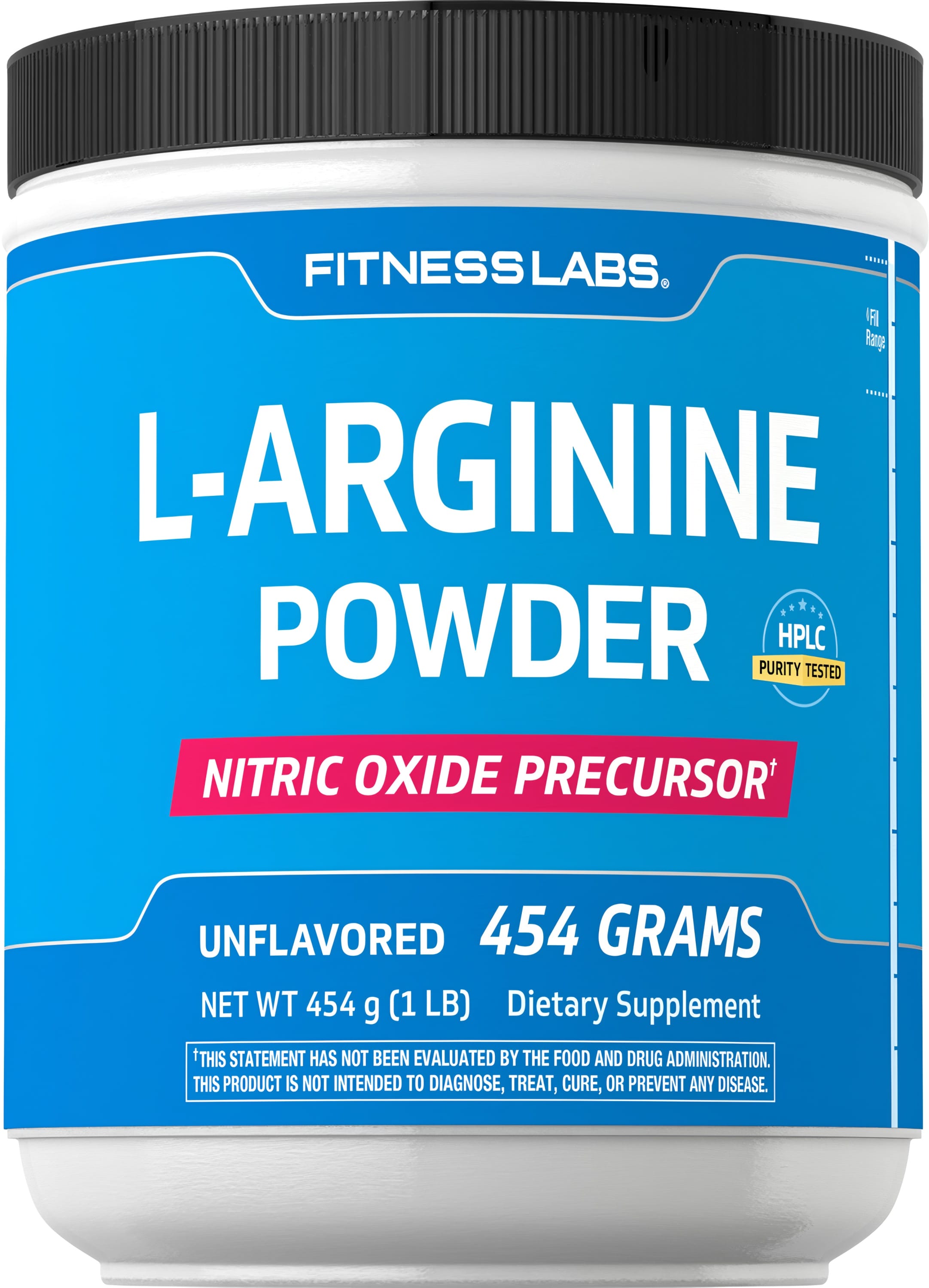 L-Arginine Powder, 3000 mg (per serving), 1 lb (454 g) Bottle