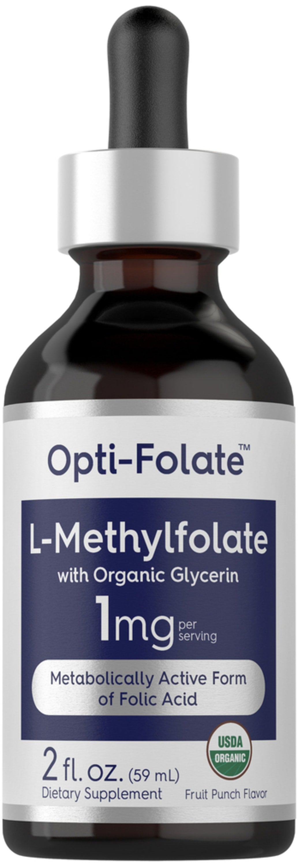 L-Methylfolate, 2 fl oz (59 mL) Dropper Bottle