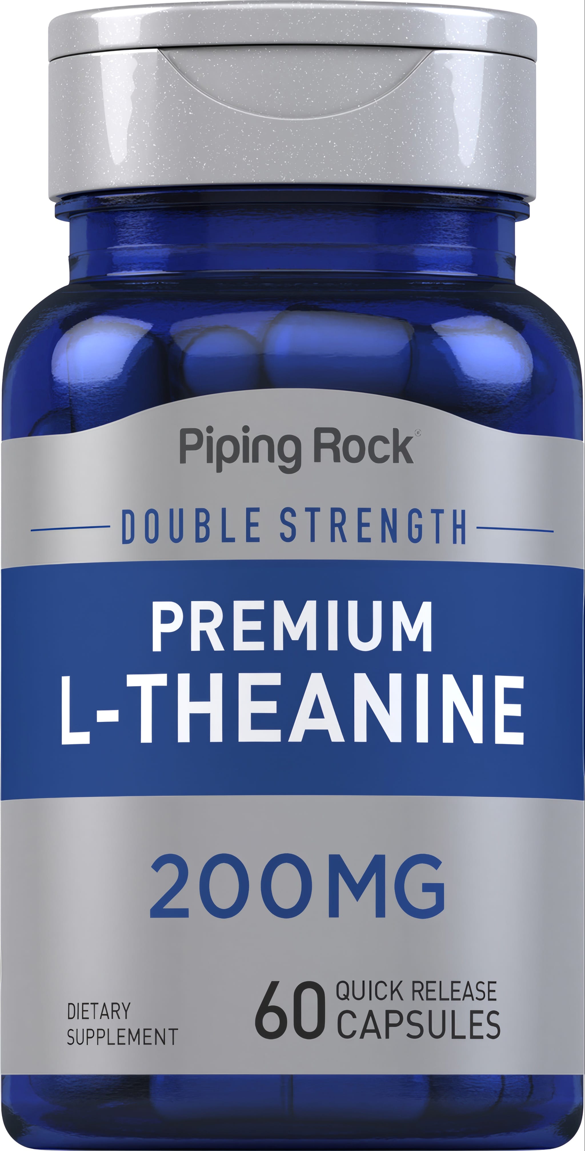 L-Theanine, 200 mg, 60 Quick Release Capsules