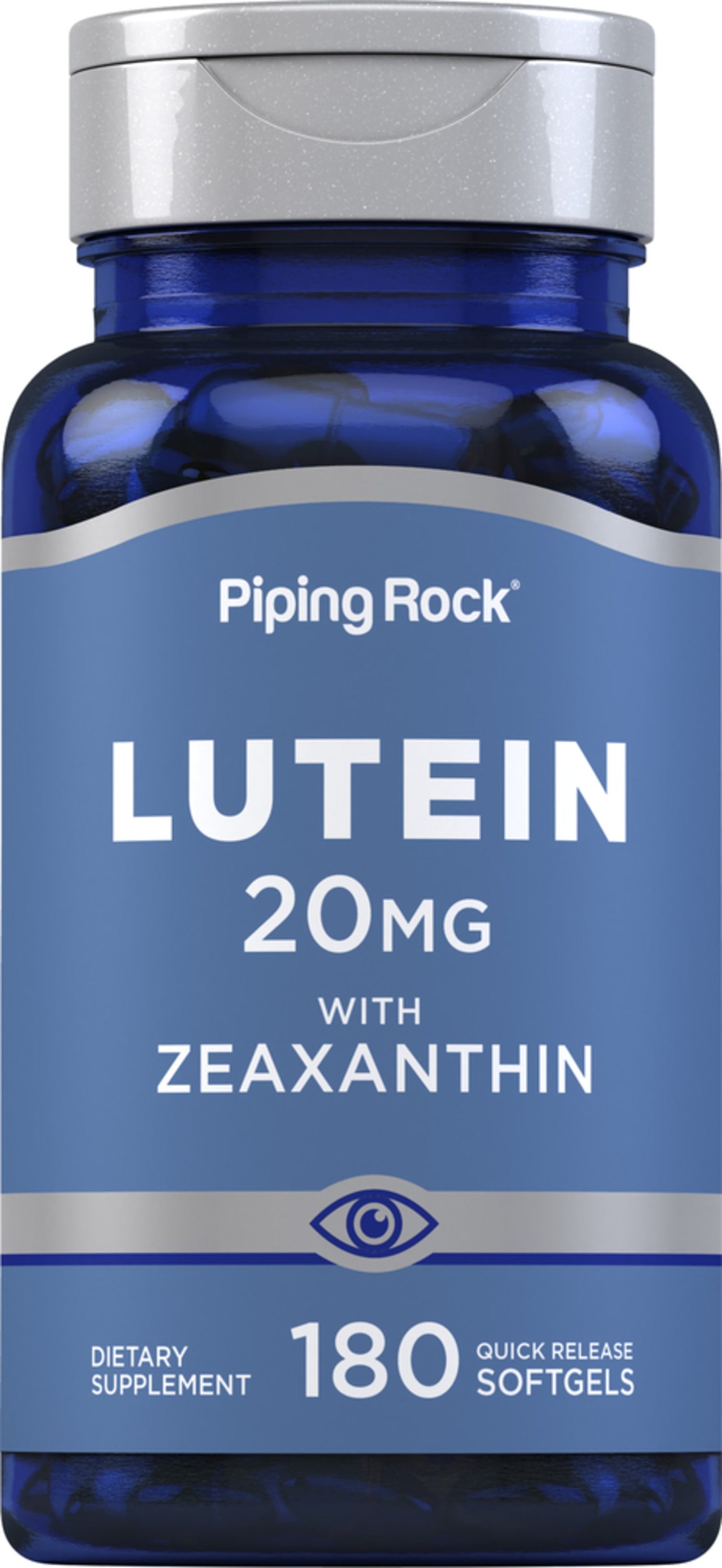 Lutein + Zeaxanthin, 20 mg, 180 Quick Release Softgels