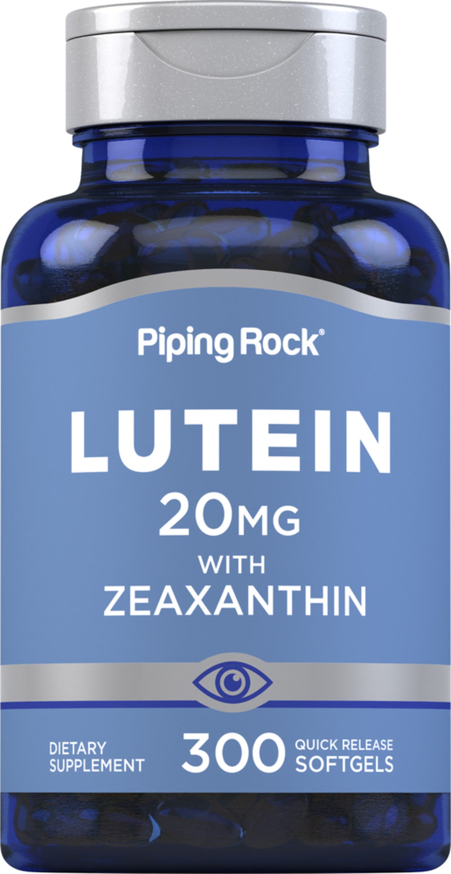 Lutein + Zeaxanthin, 20 mg, 300 Quick Release Softgels