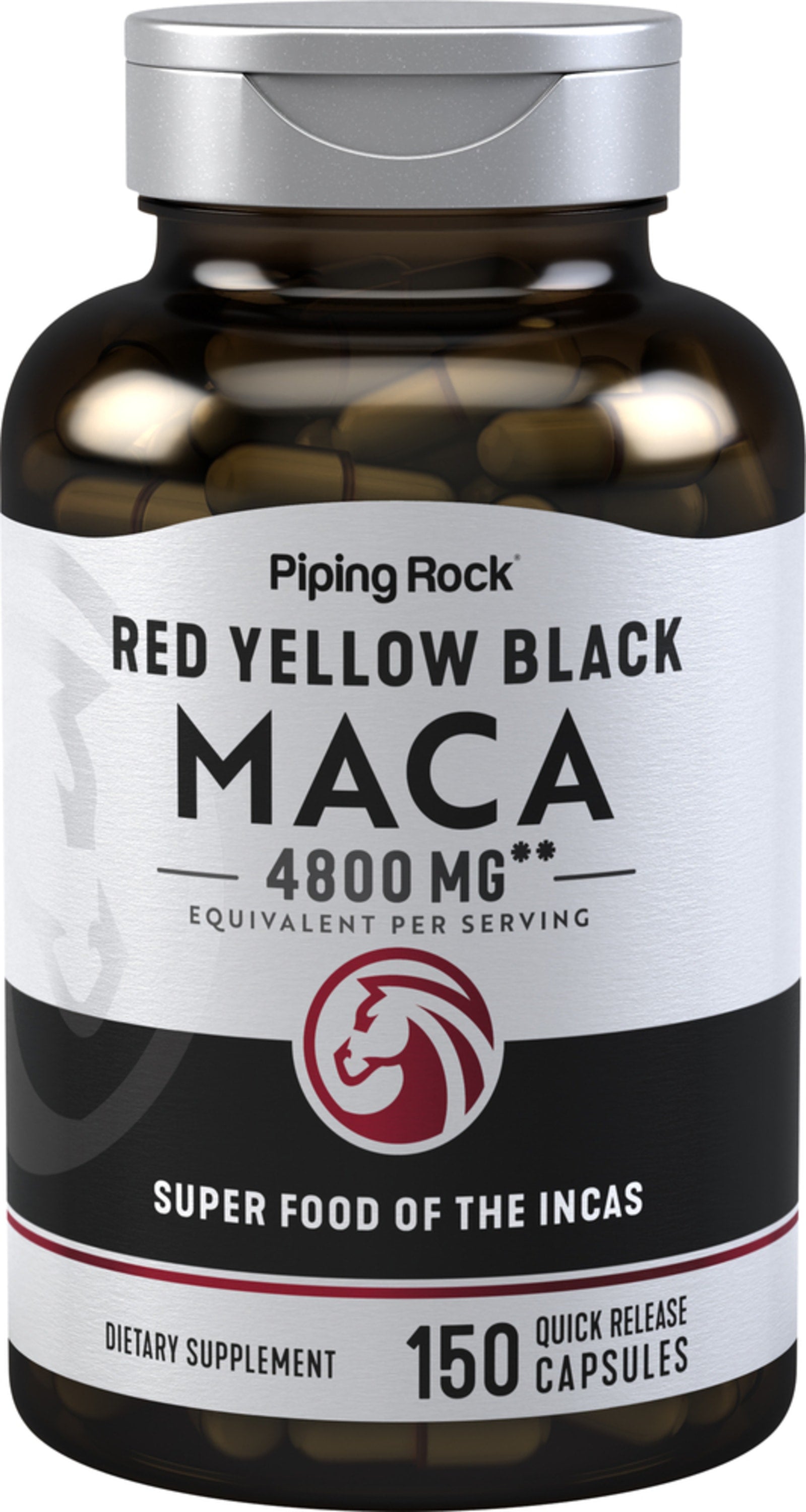 Maca, 4800 mg (per serving), 150 Quick Release Capsules
