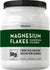 Magnesium flakes in a 2.5 lbs (40 oz) package, containing magnesium chloride.