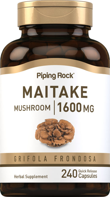 Maitake Mushroom Extract, 1,600 mg (per serving), 240 Quick Release Capsules