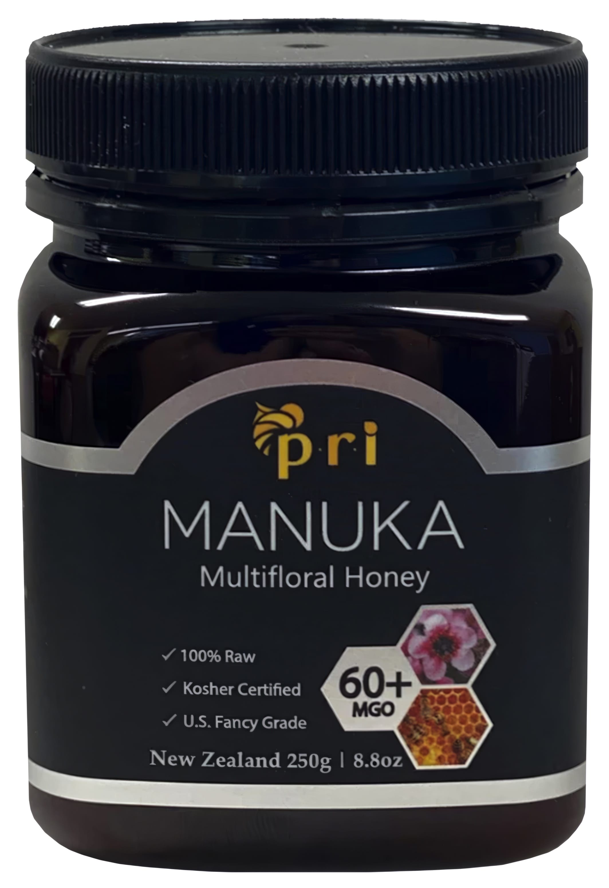Manuka Honey, 8 oz (250 g) Bottle