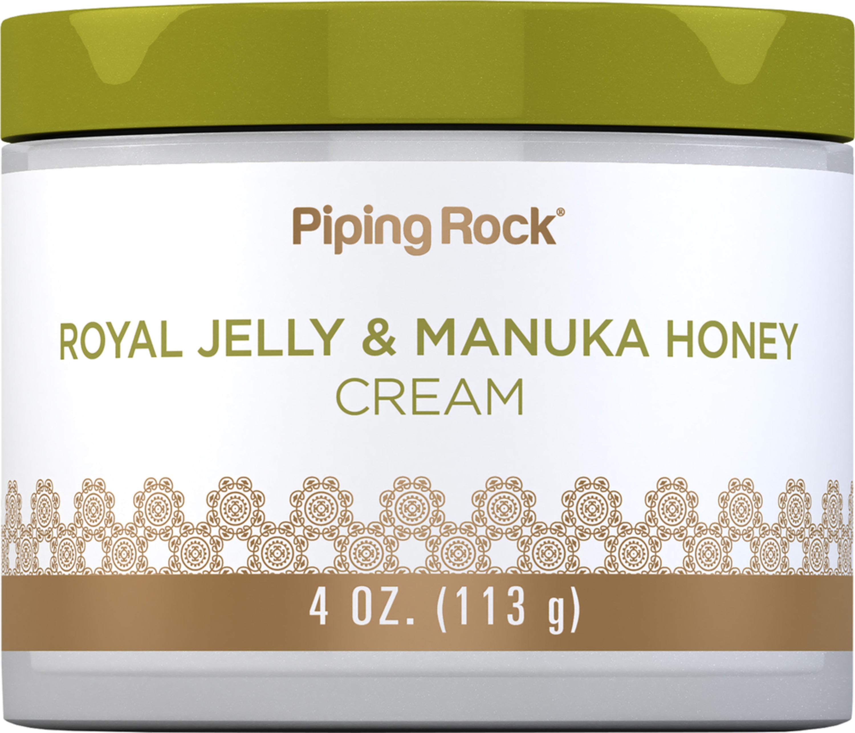 Manuka Honey Cream with Royal Jelly, 4 oz (113 g) Jar