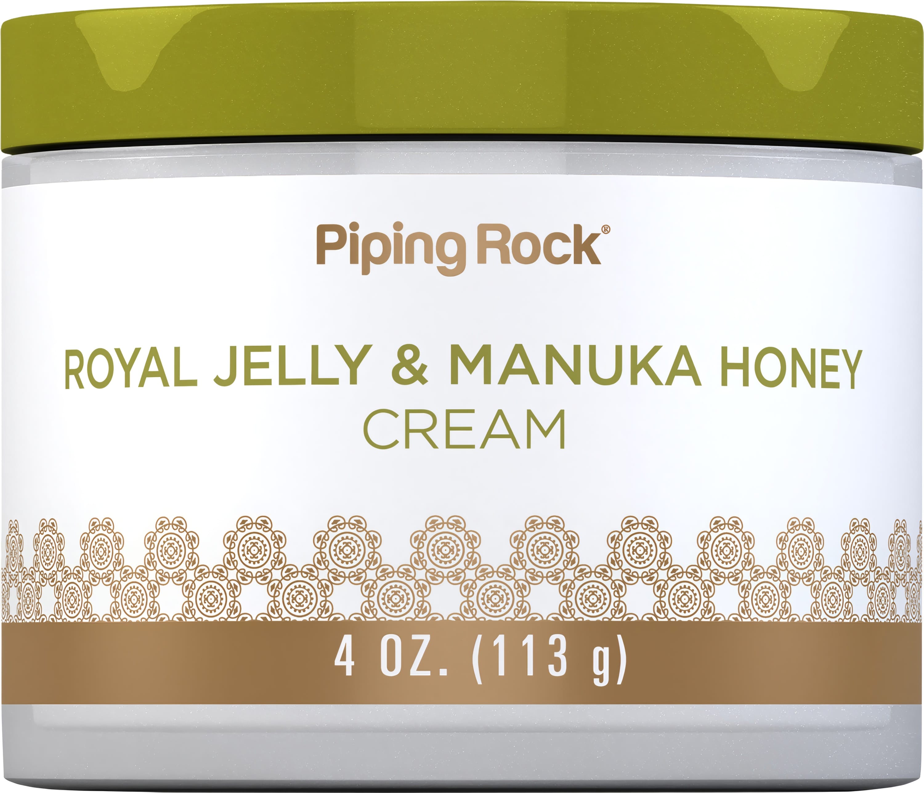 Manuka Honey Cream with Royal Jelly, 4 oz (113 g) Jar
