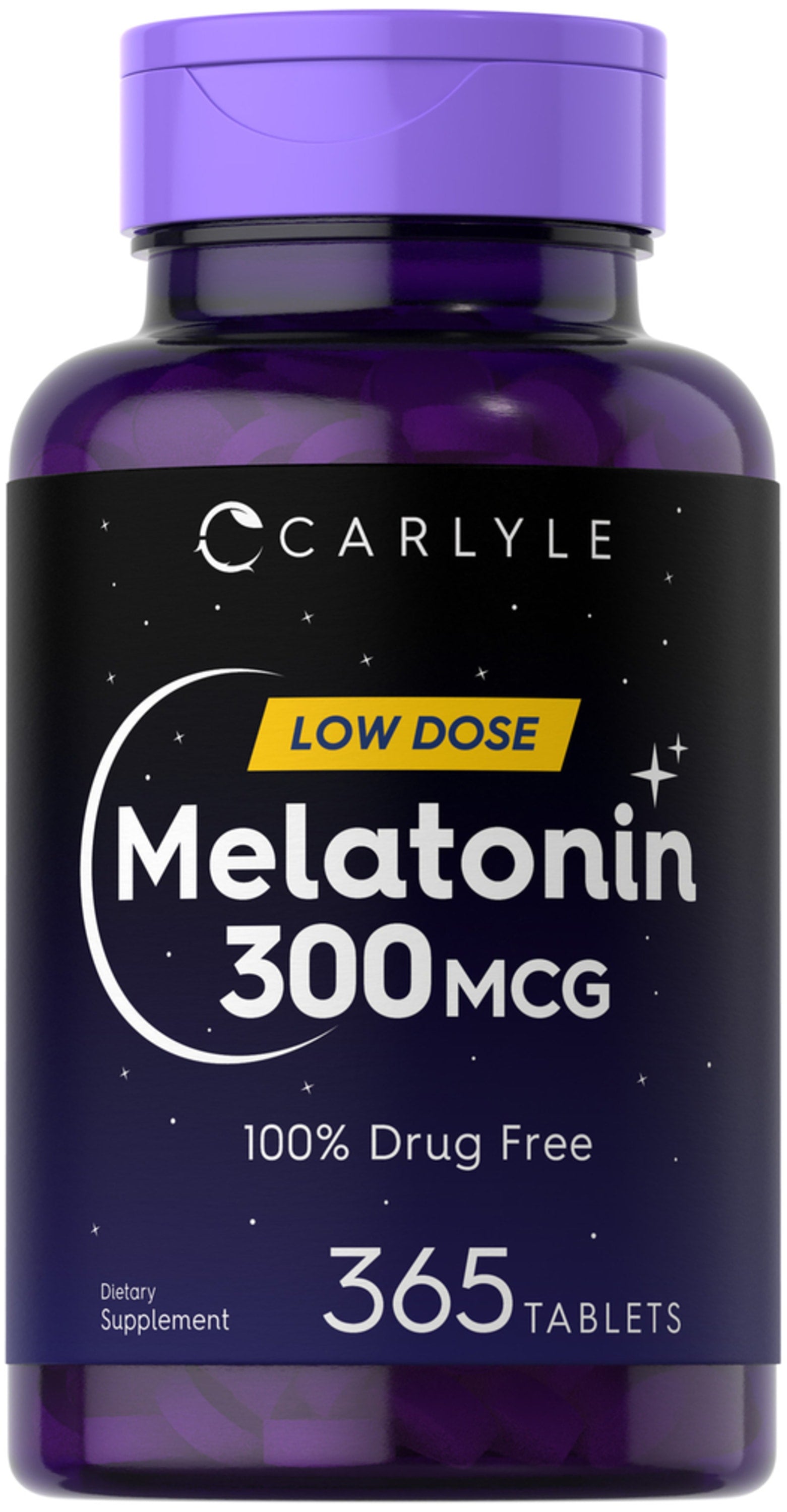 Melatonin, 300 mcg, 365 Tablets