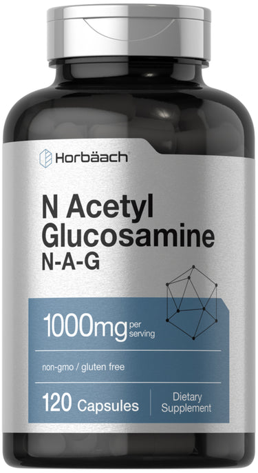 N-A-G ( N-Acetyl Glucosamine), 1000 mg (per serving), 120 Capsules