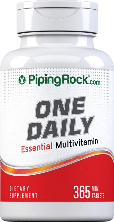 365 mini tablets of One Daily Essential Multivitamin.