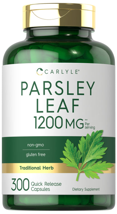 Parsley Leaf, 1200 mg (per serving), 300 Quick Release Capsules