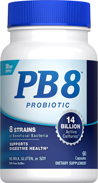 PB8™ Original Probiotic Supplement, 60 Capsules
