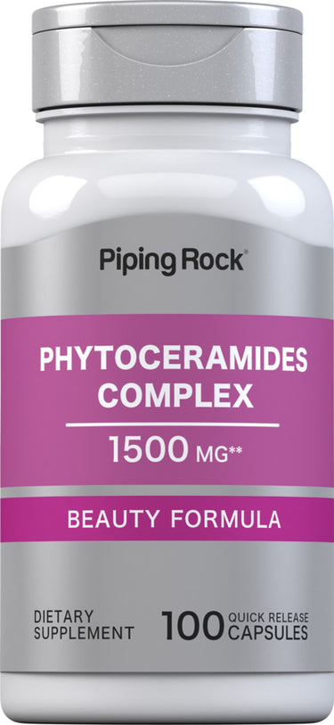 Phytoceramides Complex, 1500 mg, 100 Quick Release Capsules