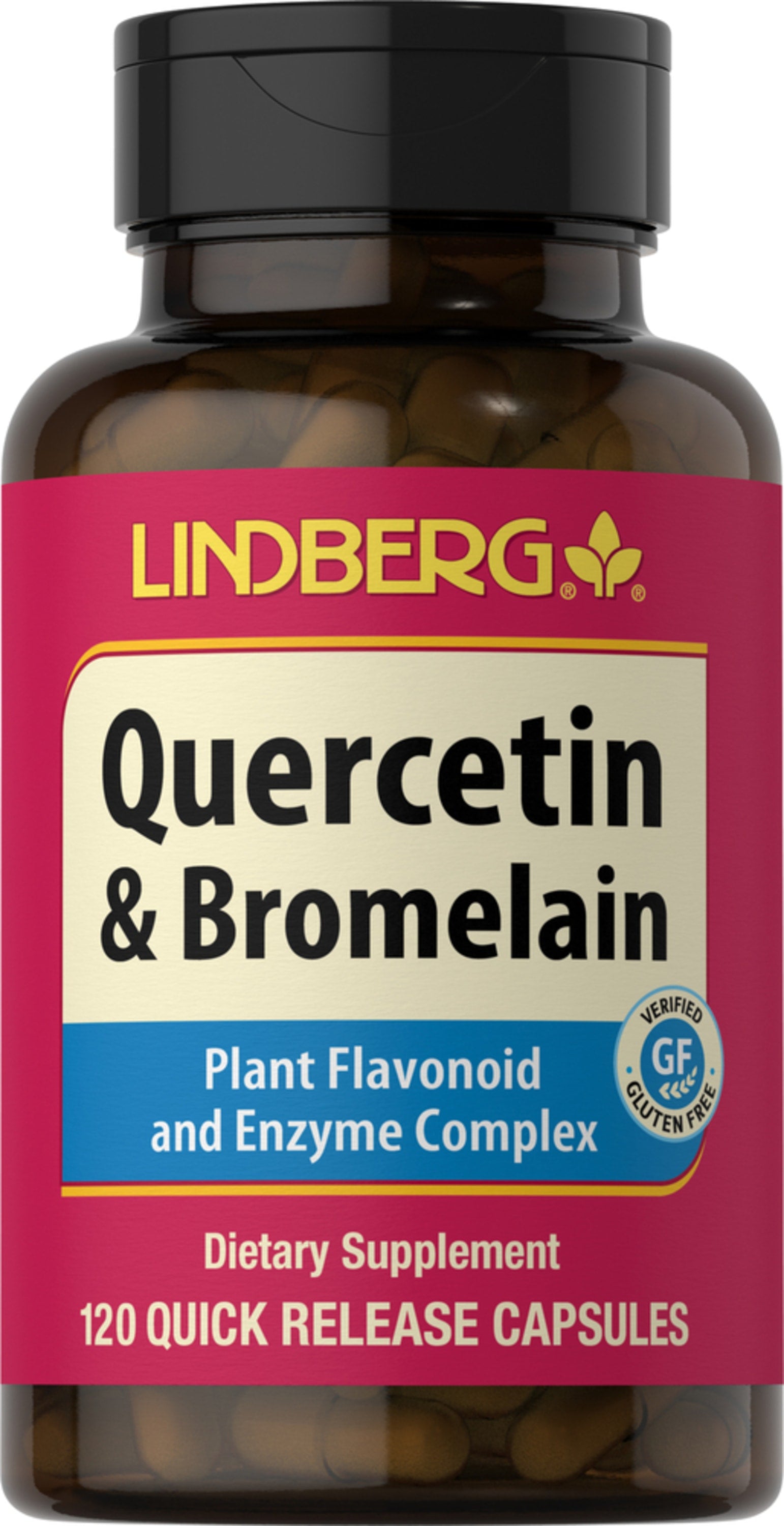 Quercetin & Bromelain, 120 Vegetarian Capsules