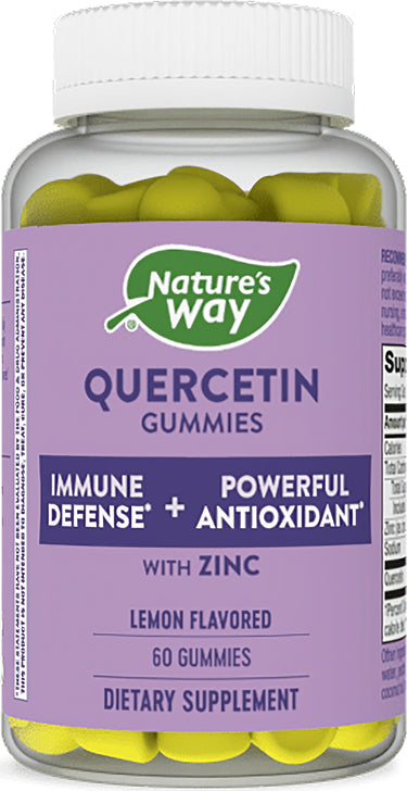Quercetin + Zinc (Lemon) Gummies, 60 Gummies