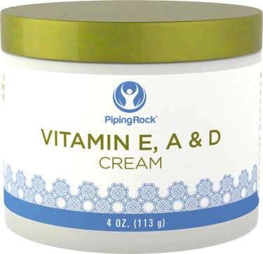 Revitalizing Vitamin E, A & D Cream, 4 oz (113 g) Jar