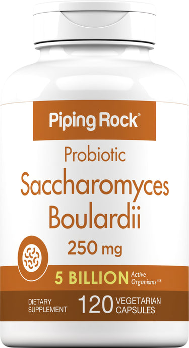 Saccharomyces Boulardii 5 Billion CFU, 120 Vegetarian Capsules