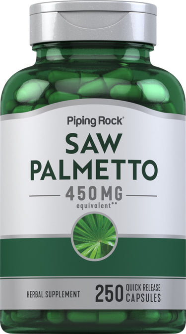Saw Palmetto, 450 mg, 250 Quick Release Capsules