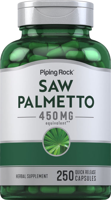 Saw Palmetto, 450 mg, 250 Quick Release Capsules