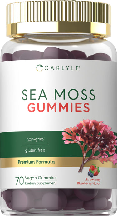 Sea Moss (Strawberry Blueberry), 70 Vegan Gummies