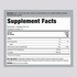 Supplement Facts panel for MRM Liquid CoQ10 with L-Carnitine, 16 fl oz bottle.
