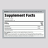 Supplement Facts panel for LN Choline & Inositol 250/250mg, 100 capsules.