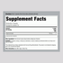 Supplement Facts panel for Nature's Way Peppermint Leaves 300 mg Capsules, 100 count.