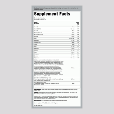 Raw Probiotics Women, 85 Billion CFU, 90 Vegetarian Capsules