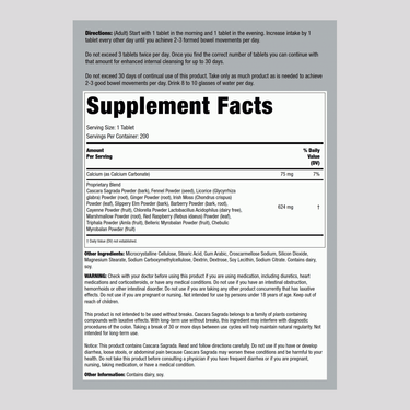 Super Cleanse, 200 Tablets