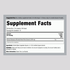 Supplement Facts for Nature's Answer Hyssop Liquid Extract 1 OZ.