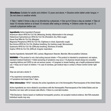 Asthma Therapy, 70 Fast Dissolve Tablets