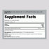 Supplement Facts for Nat Answer Yarrow Flowers Liquid Extract, 1 fl oz, detailing contents.