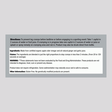 Old Amish Muscle Tonic, 8 fl oz (237 mL) Bottle