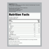 Supplement Facts panel for Now Cocoa Powder, 12 oz, includes ingredients, nutritional values, and serving size information.