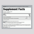 Supplement Facts panel for Standardized Cistanche, showing details for 30 vegetarian capsules.