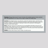 Supplement Facts panel for Mir of Aloe Miracle Hand Repair 8oz Tube.