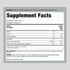 Supplement Facts panel for a 15.2 fl oz bottle of Liquid Vitamin C.