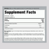 This is the Supplement Facts panel for Lumbrokinase 30 capsules.