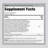 Supplement Facts for Raw Flora 50 Billion with 33 capsules.