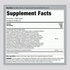 Supplement Facts panel for Raw Flora with 30 billion CFUs and 33 capsules.