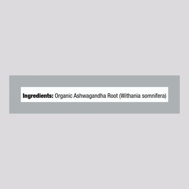 Ashwagandha Root Powder (Organic), 1 lb (454 g) Bag