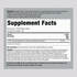 Supplement Facts for 5-HTP 100 mg, 180 capsules provided.