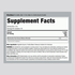 Supplement Facts for Marshmallow Root Liquid Extract, 4 fl oz (118mL).