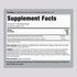 Supplement Facts for Garlic & Cayenne Softgels, 180 count.