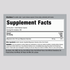 Supplement Facts label for Magnesium Glycinate 750 mg, 200 capsules.