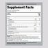 Supplement Facts for Fish Oil 1200 mg Lemon Softgels, 240 count bottle.