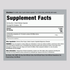 Image shows the Supplement Facts for Acidophilus 250 Million Capsules, detailing ingredients and nutritional information.