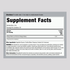 Supplement Facts label showing details for Ginkgo Biloba Liquid Extract.