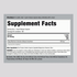Supplement Facts panel showing details for Chaga Mushroom 600 mg, available in a bottle of 180 capsules.