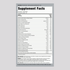 Supplement Facts panel for ABC Advanced Senior Coated Caplets, containing 120 caplets with detailed ingredient and nutrient information.